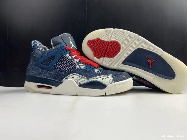 Rep SE Sashiko Jordan CW0898-400 Retro 4 Air 0520